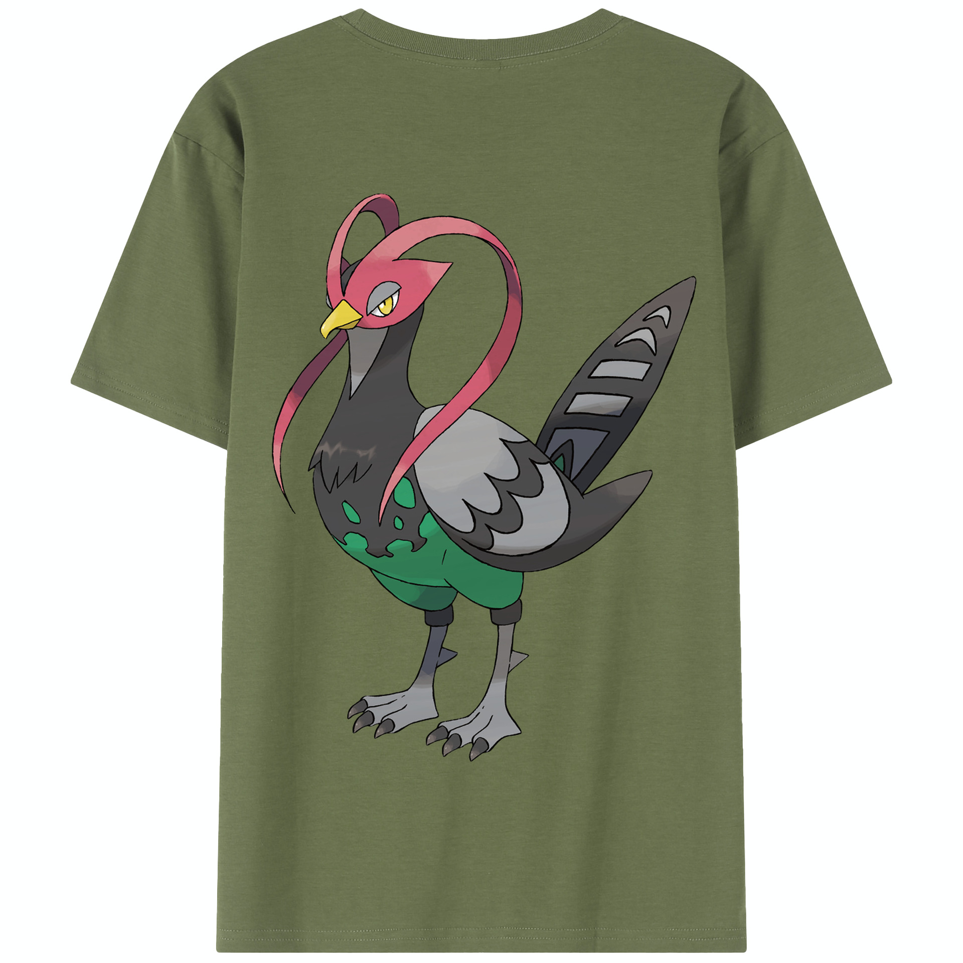 （画像用） ポケットモンスター Pokémon 綿100％半袖Tシャツ（背面プリント）